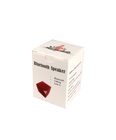 Caja Parlante Bluetooth Cubo